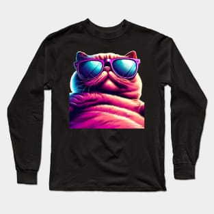 Cat close-up Long Sleeve T-Shirt